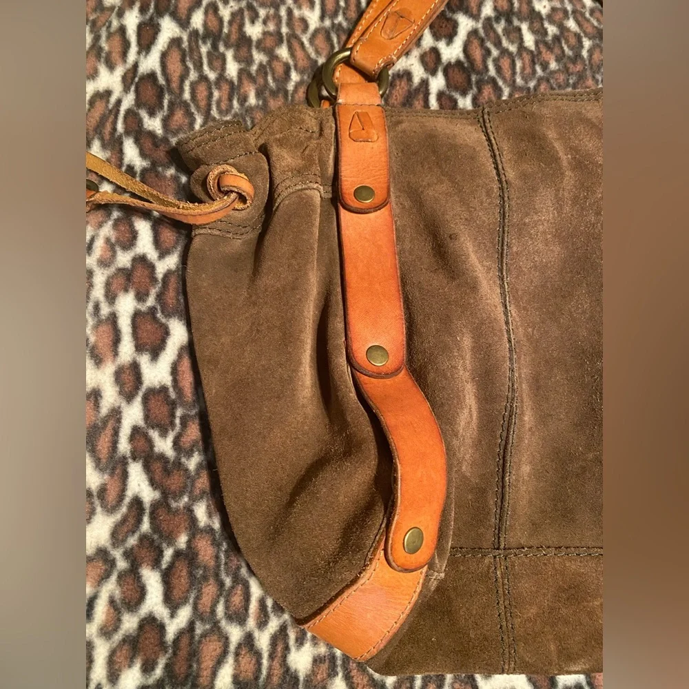 Lucky Brand Genuine, leather BoHo bag